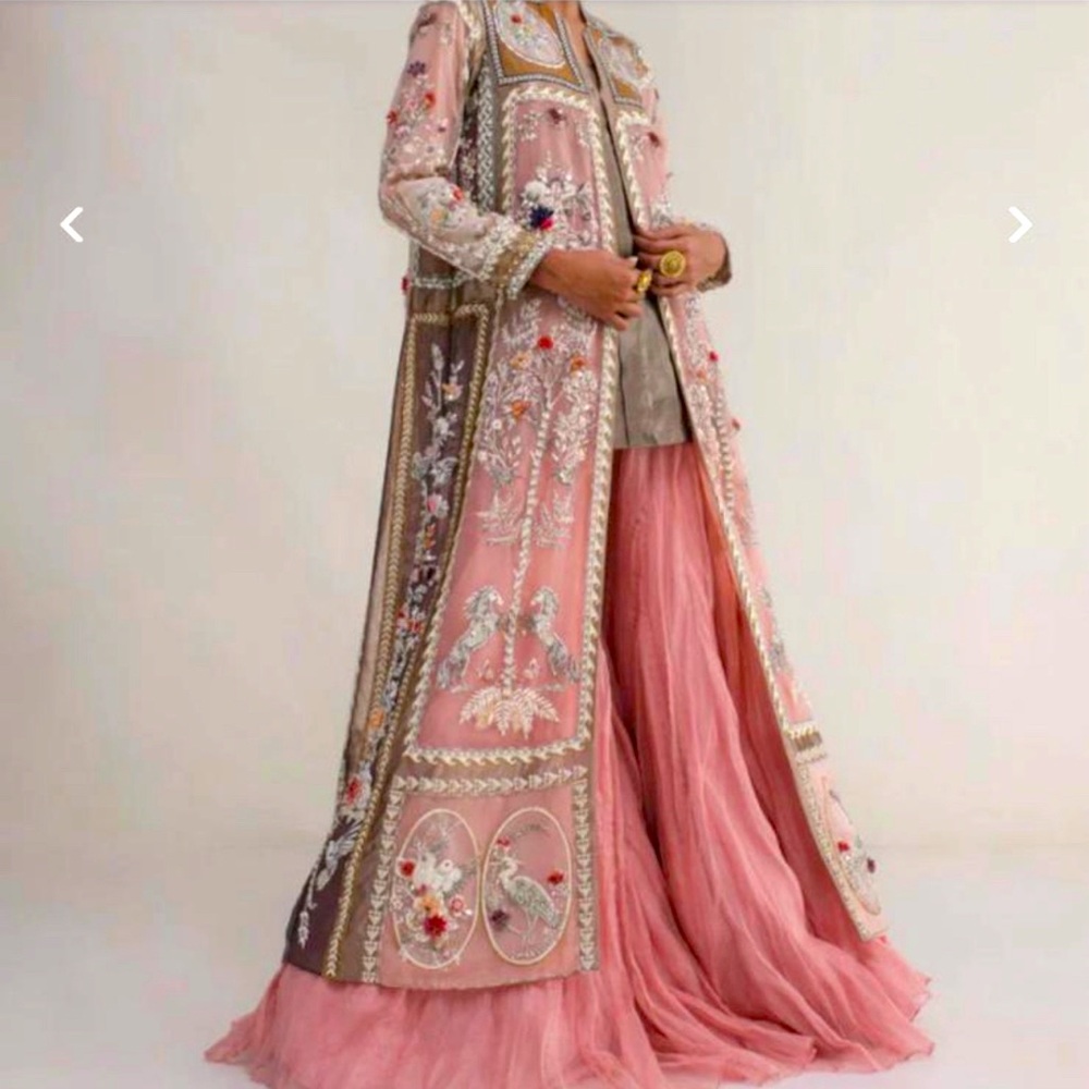 Pakistani/Indian designer Nida Azwar stunning dress. S/M